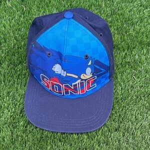 Kids Sonic Baseball Cap in Blue - Licensed Character Hat
